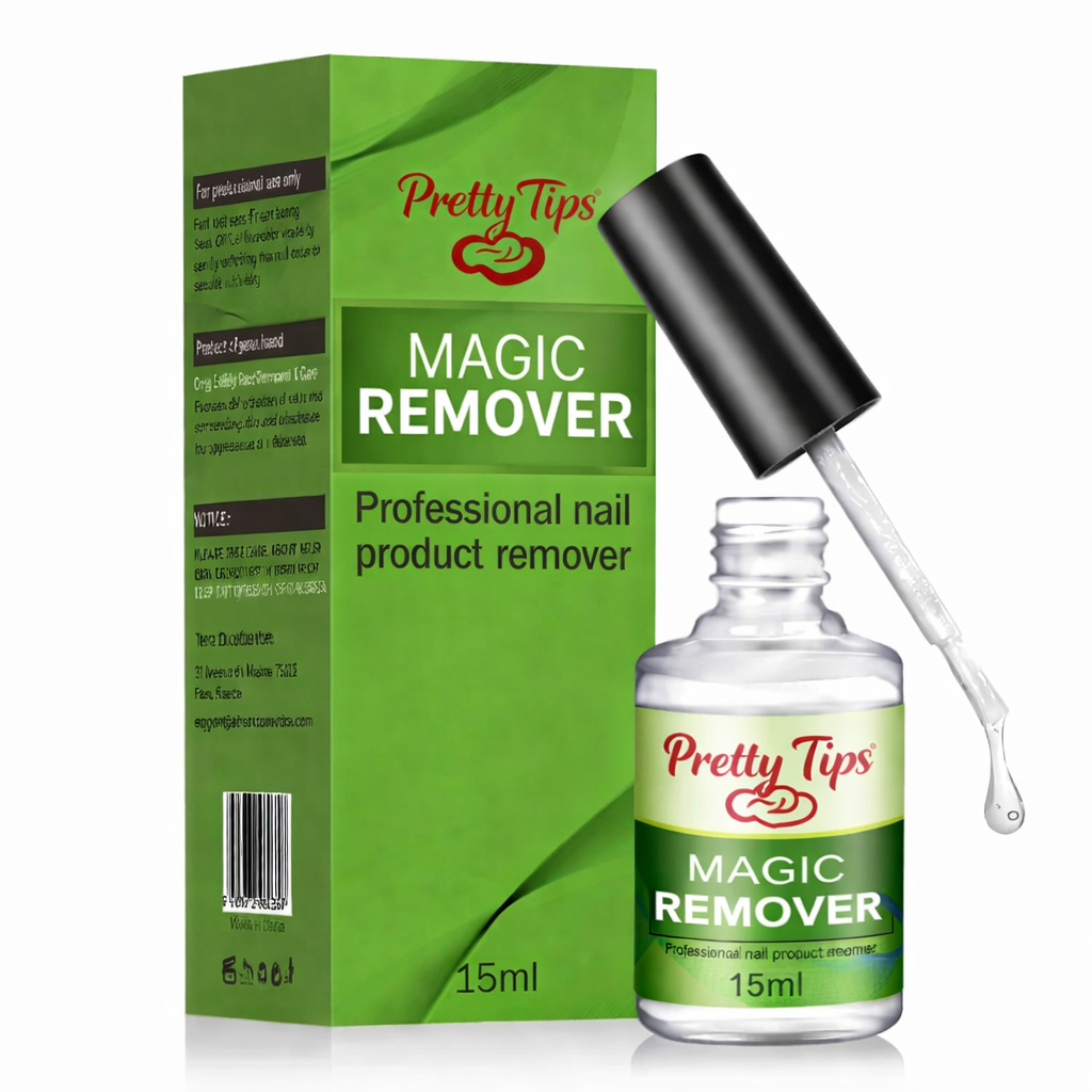 Dissolvant Magique pour Ongles – Retrait du Vernis Rapide
