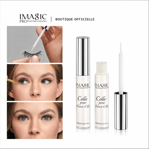 Colle pour Faux-Cils – Tenue Forte & Invisible – Lot de 2 Pots