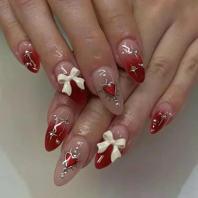 Faux Ongles Glamour – Effet Salon Élégant en 5 Minutes (24 Ongles)