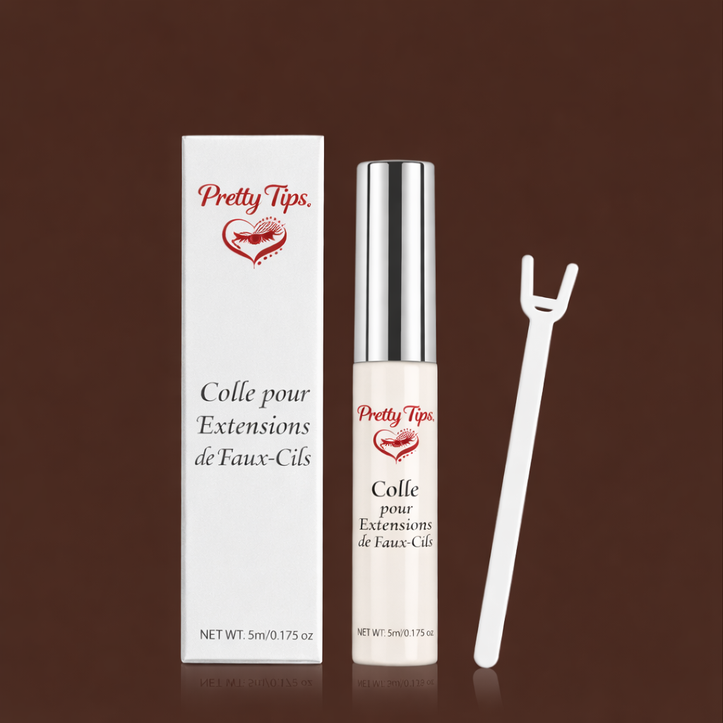 Colle pour Faux-Cils – Tenue Forte & Invisible – Lot de 2 Pots